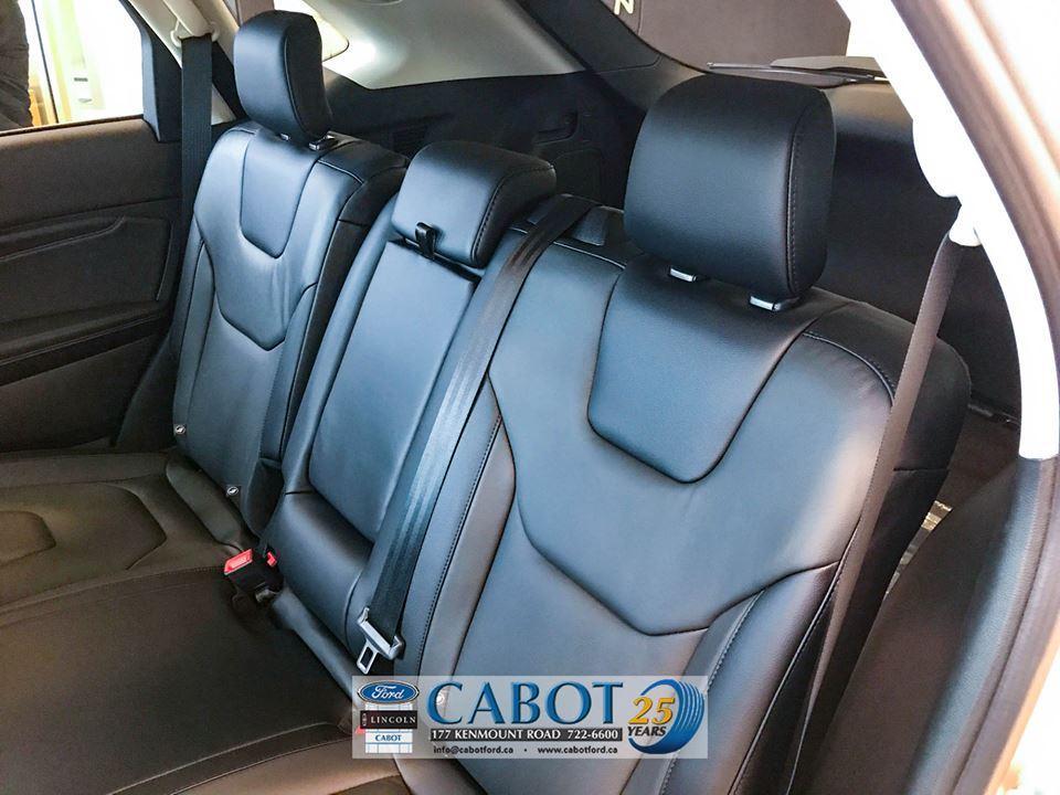 2019 Ford Edge Interior Back Seat 2019 Ford Edge Interior Back Seat Cabot Ford in St. John's Newfoundland